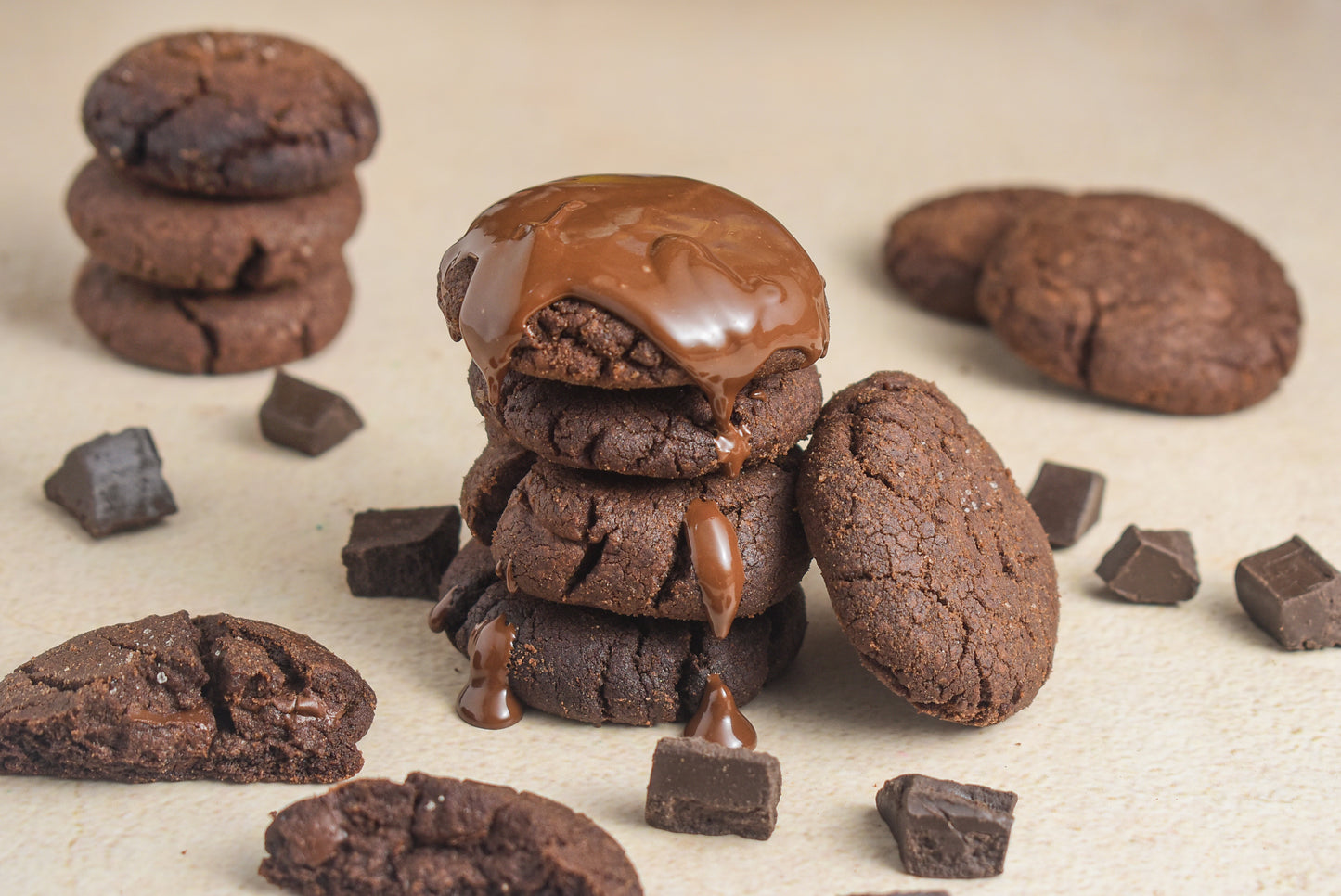 Chocolate Sea Salt Cookies