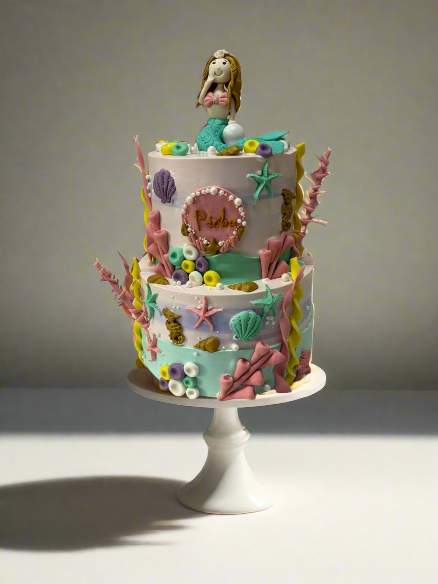 Underwater Fantasy Mermaid Cake