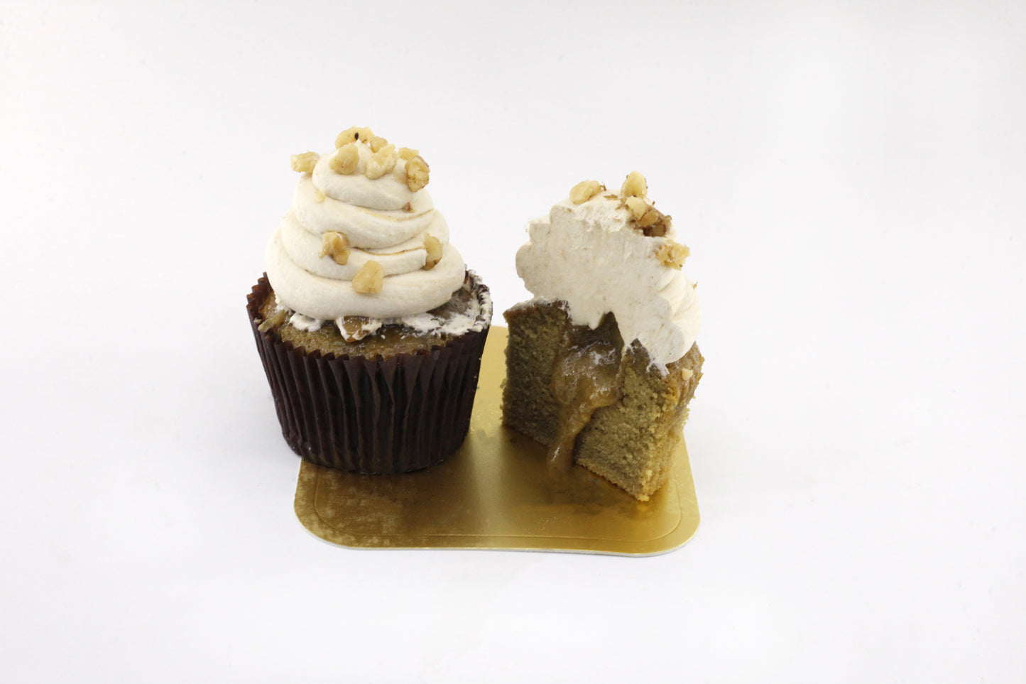 Coffee Walnut Cupcake