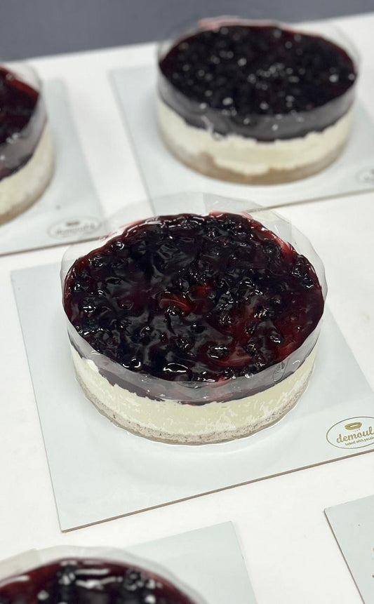 No Bake Blueberry Cheesecake