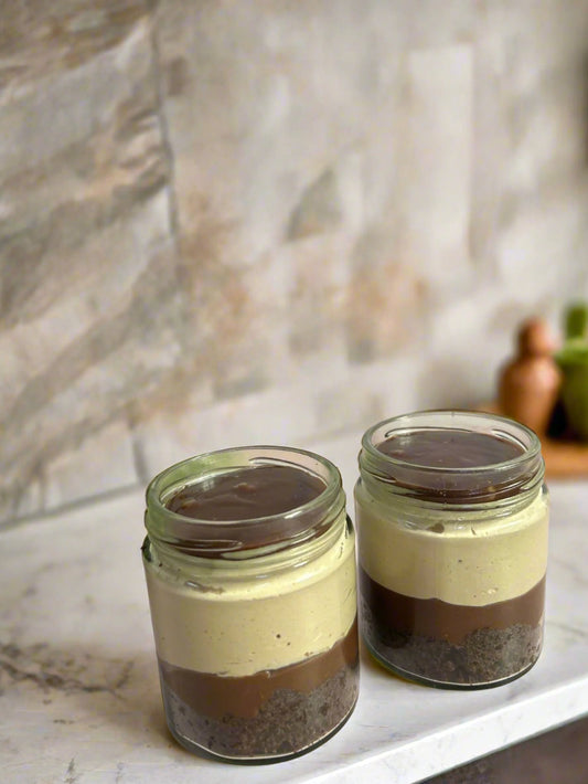 Bailey’s Cold Set Cheesecake Jar