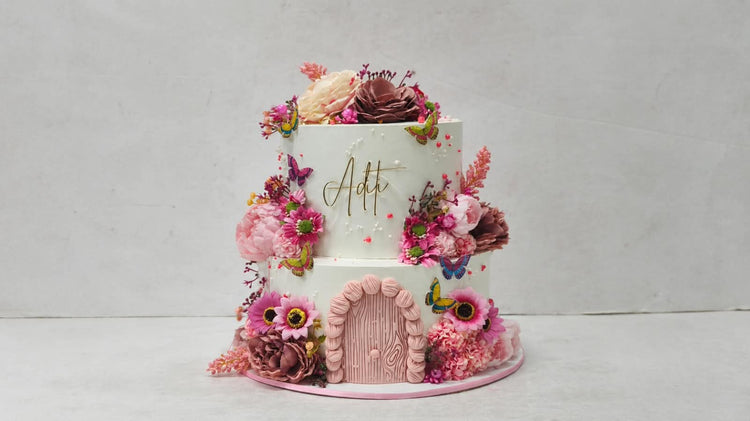 Angel Theme Cake