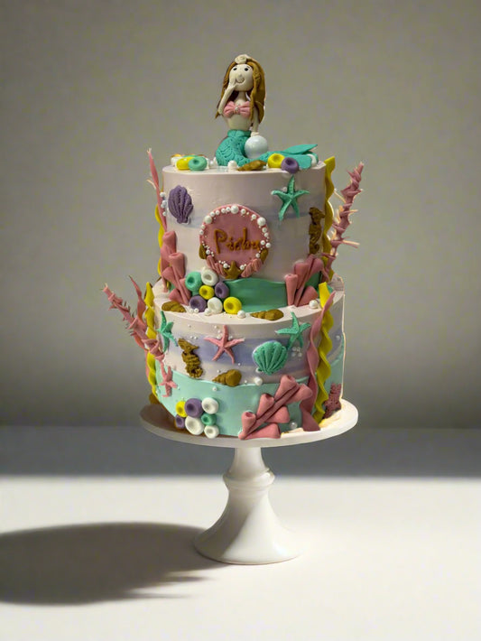 Underwater Fantasy Mermaid Cake