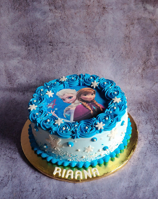 Frosted Fantasy Cake