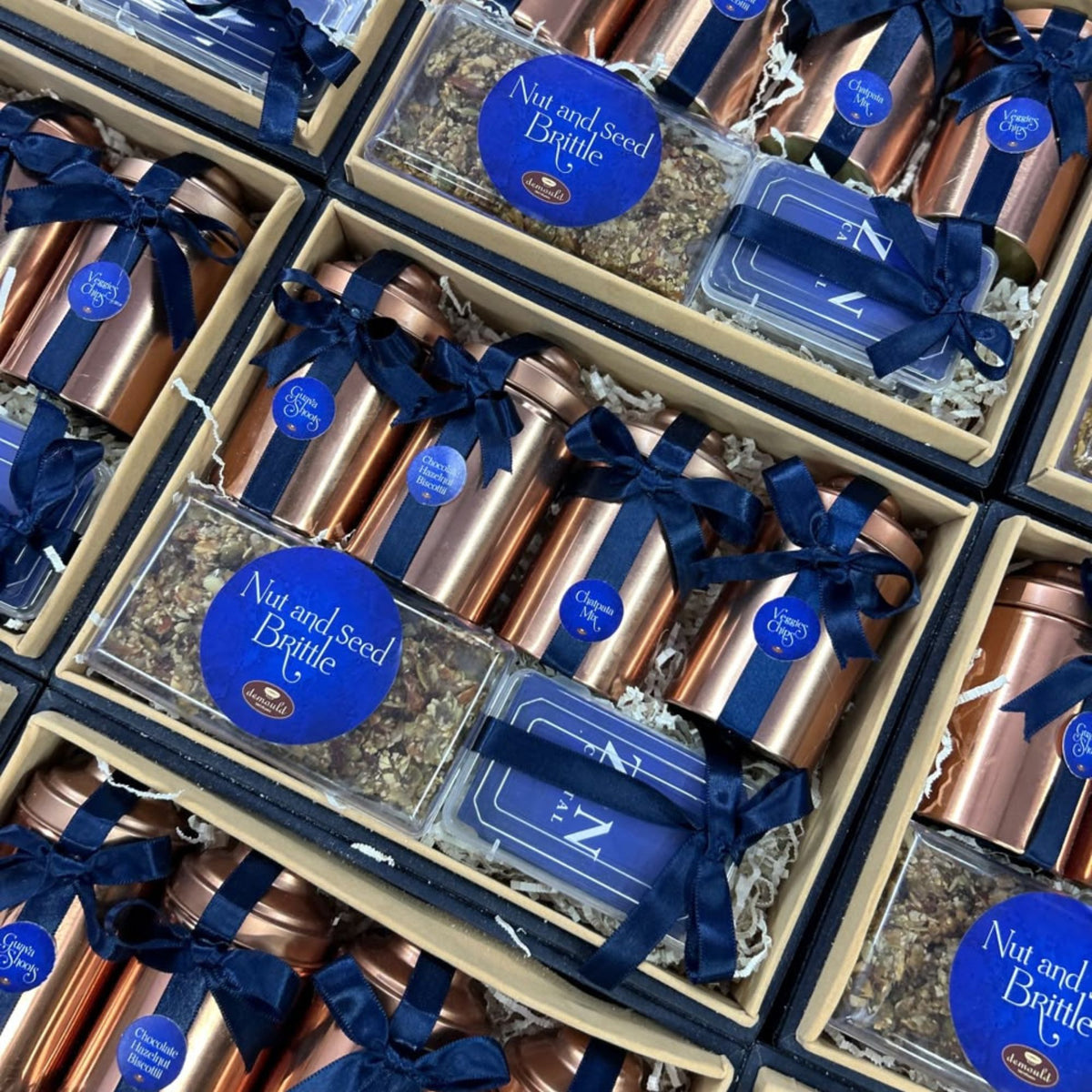 Corporate Diwali Hamper with Copper Tins