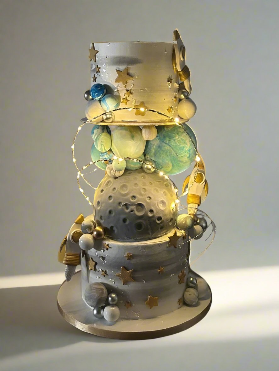 Space Theme Cake