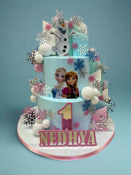 Snowy Wonderland Cake